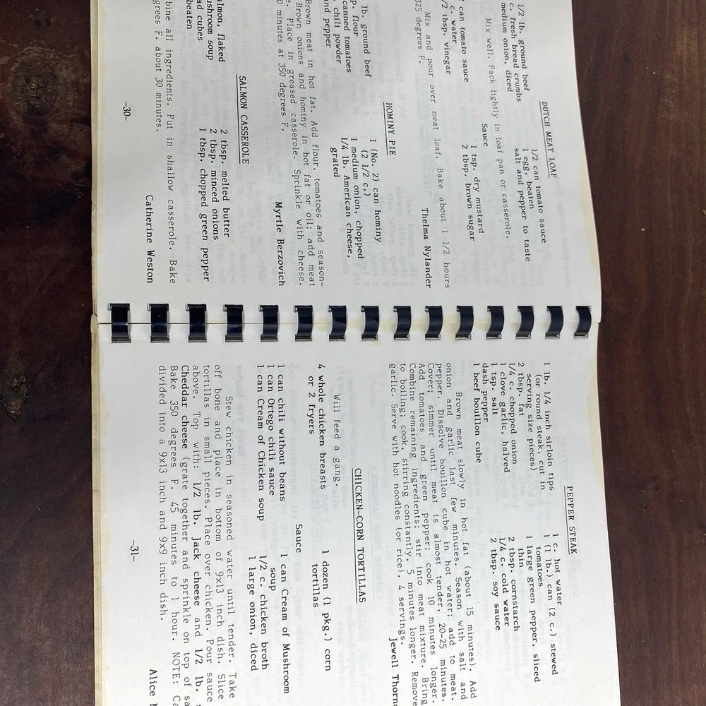 VTG Walnut Creek California American Baptist Church Regional Cookbook Local